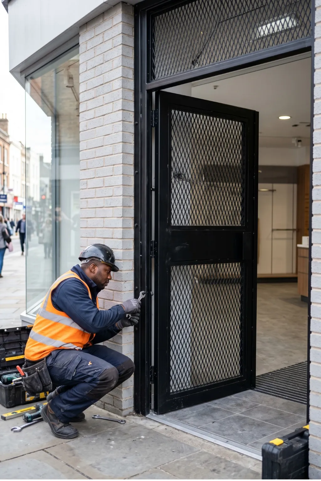 Security doors and grilles project