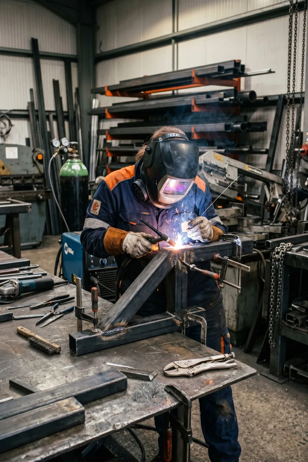 Welding and custom metal work project